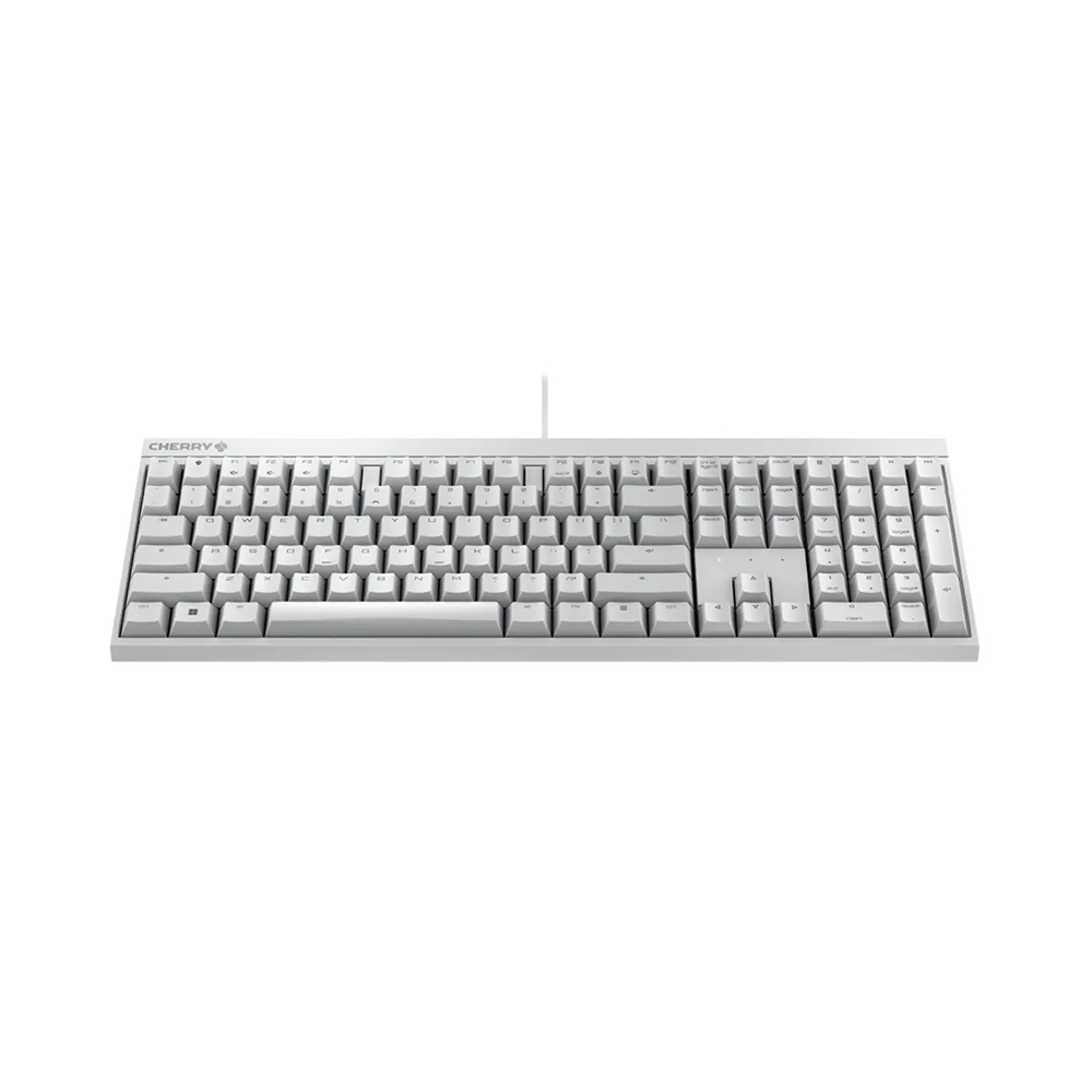 

Игровая клавиатура Cherry MX2.0S, проводная, Cherry MX Silent Red, белый
