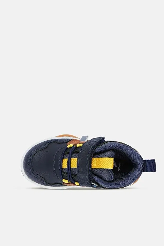 Детские ботинки для девочек на плоской подошве Vicco, Navy Blue — фото 3