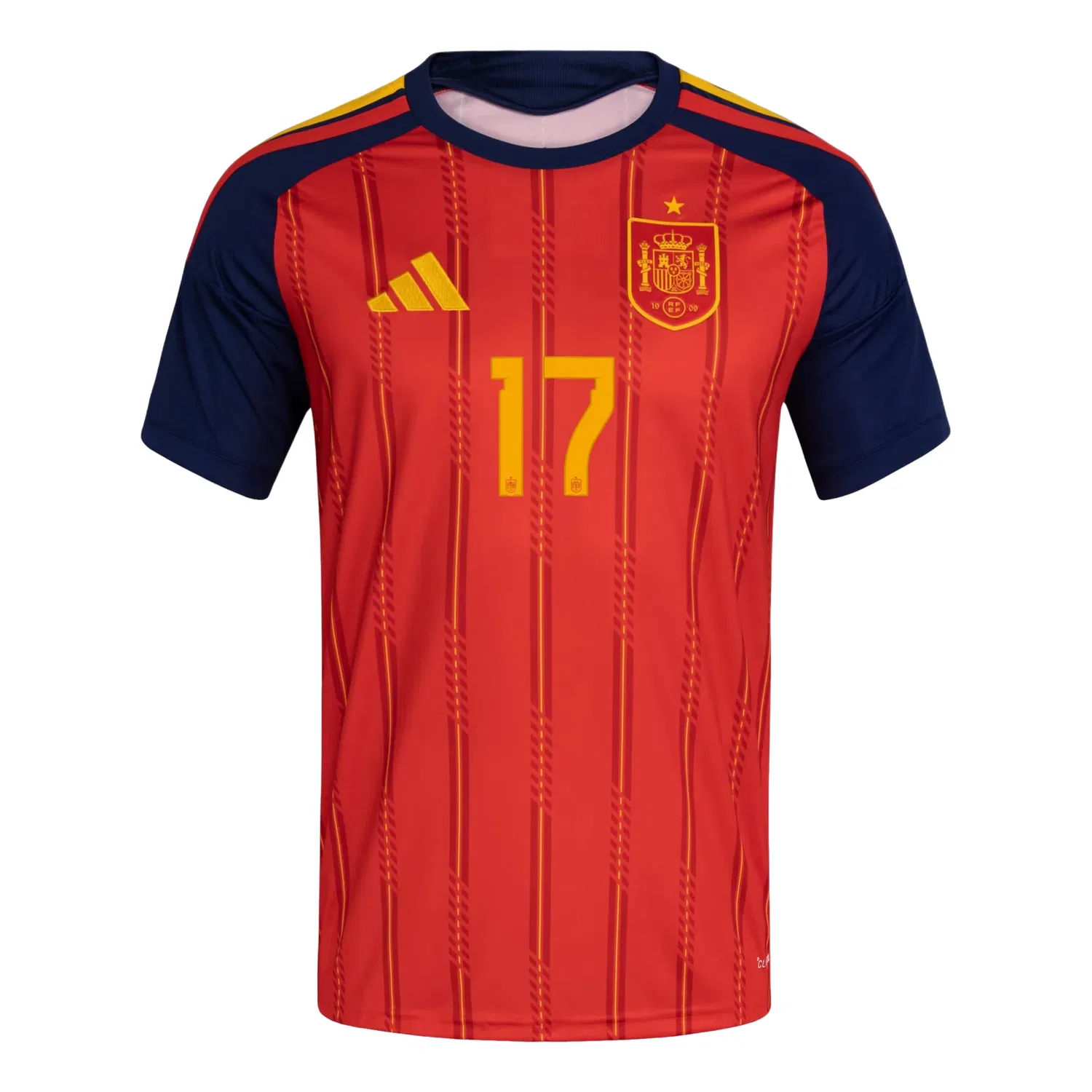 Мужская футболка Nicholas Williams Spain 26 Home Jersey Adidas, красный — фото 2