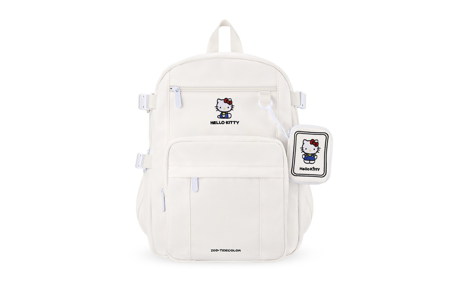 

Sanrio Большой женский рюкзак из полиэстера экрю, Hello Kitty-Ecru