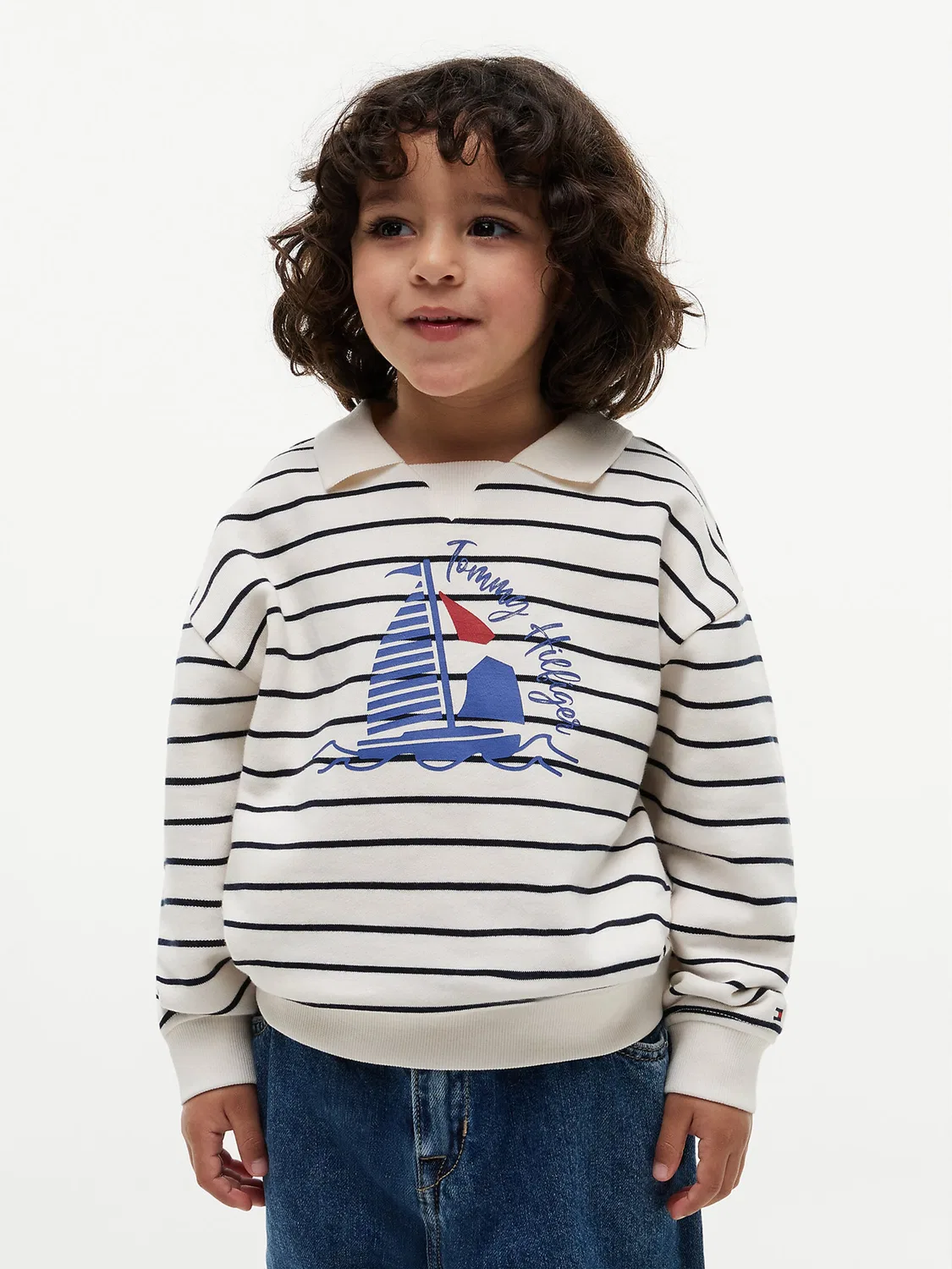 Свитер Tommy Hilfiger белого цвета — фото 2