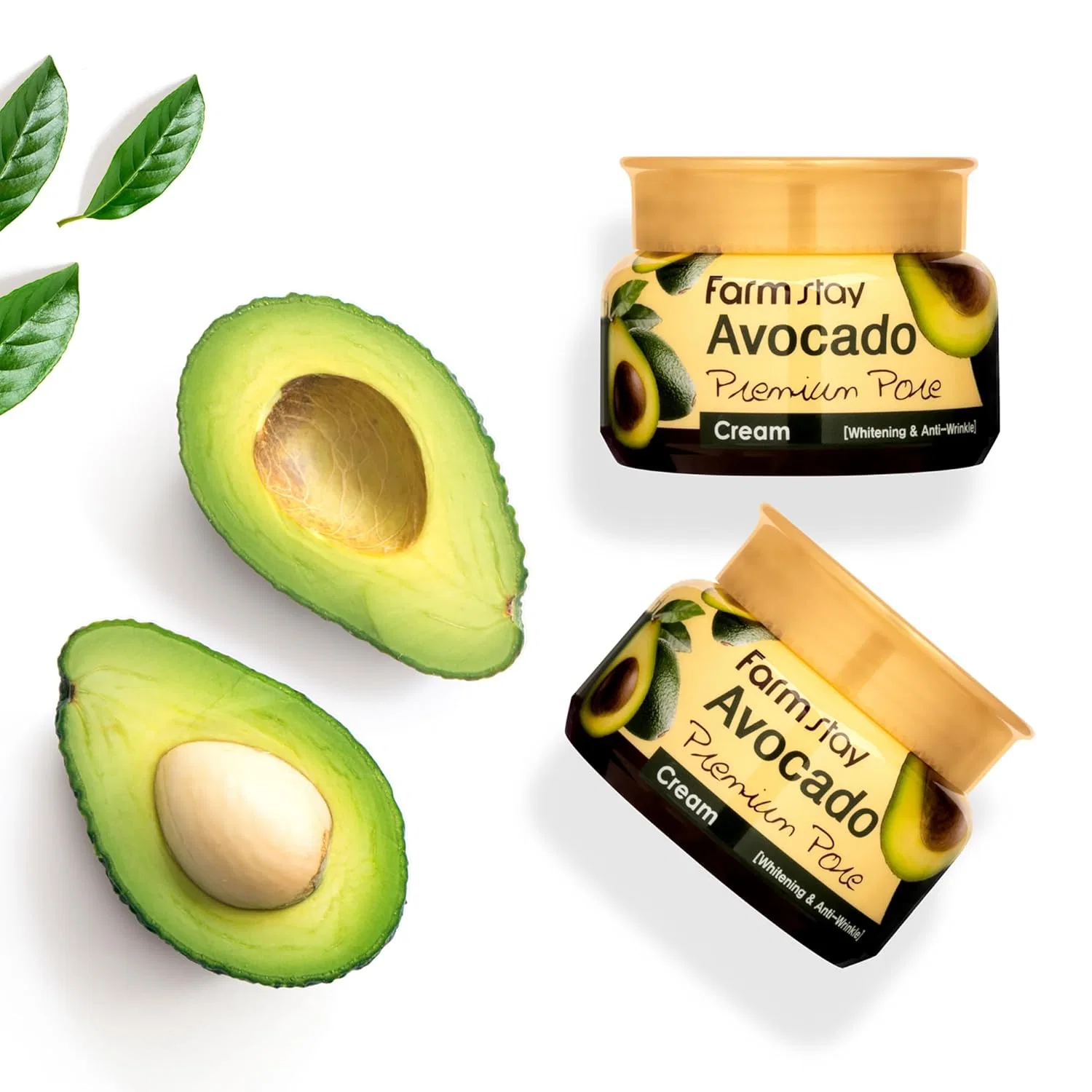 Крем для лица Farm Stay Avocado Premium Pore Cream, 100 мл — фото 3
