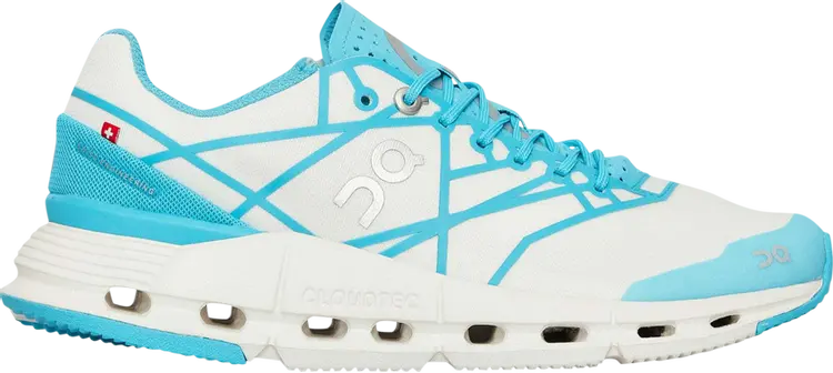 

Кроссовки Cloudnova Z5 White Cyan, синий