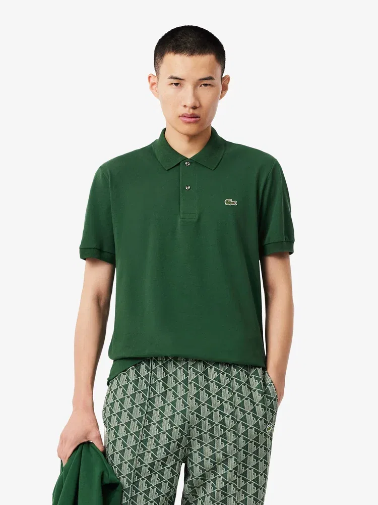 Футболка поло классического кроя LIGHT LACOSTE, Green