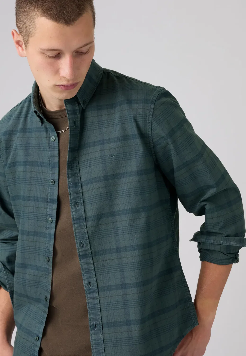 Настоящая рубашка на пуговицах Levi'S, Dark Slate — фото 4