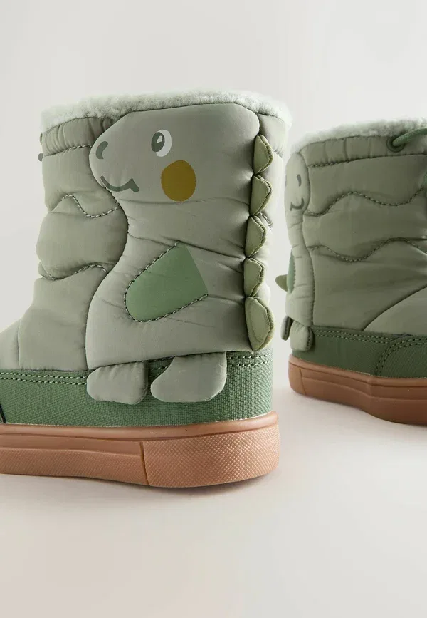 Резиновые сапоги с принтом Wellies Next, Green Khaki, зеленый/хаки — фото 4