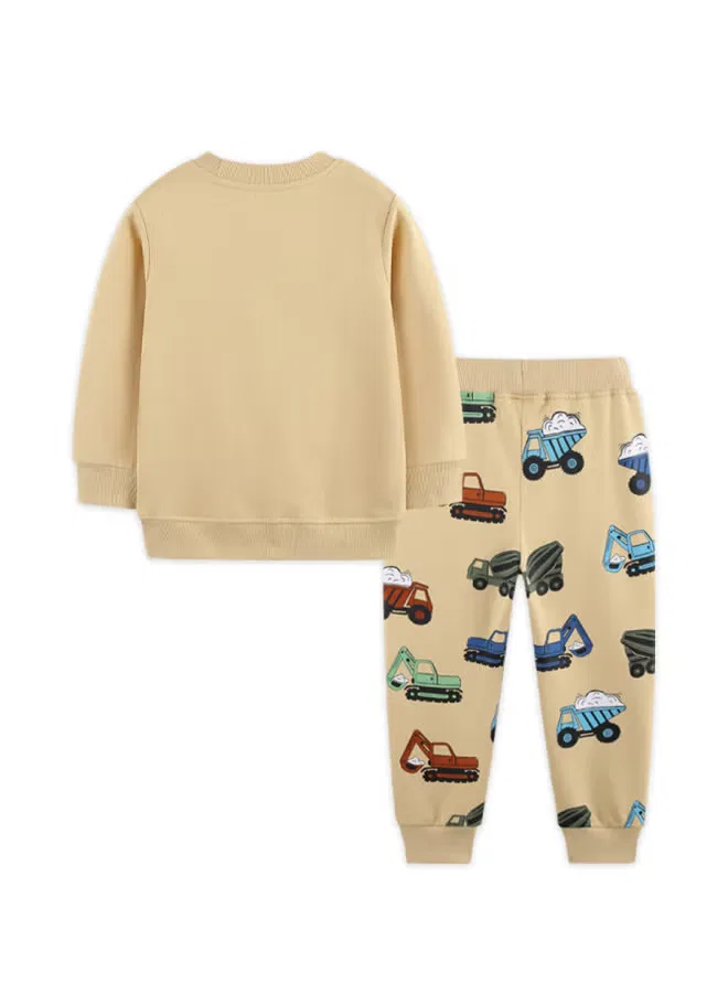 Комплект детской одежды с длинным рукавом и вышивкой машинки Aosta Betty Store — фото 3