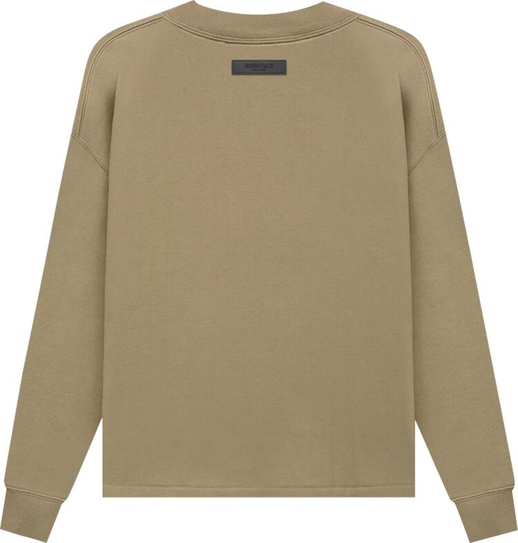 Толстовка Fear of God Essentials Relaxed Crewneck 'Oak', зеленый — фото 3