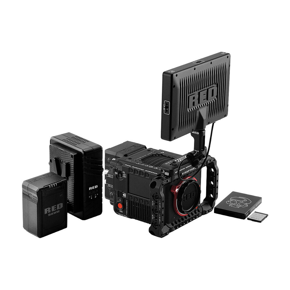 

Видеокамера RED Digital Cinema V-RAPTOR [X] 8K VV, Starter Pack, черный