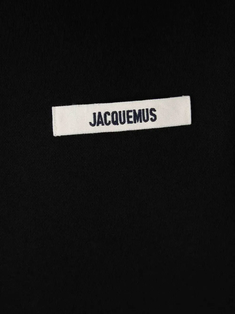 Худи с нашивкой-логотипом Jacquemus, черный — фото 3