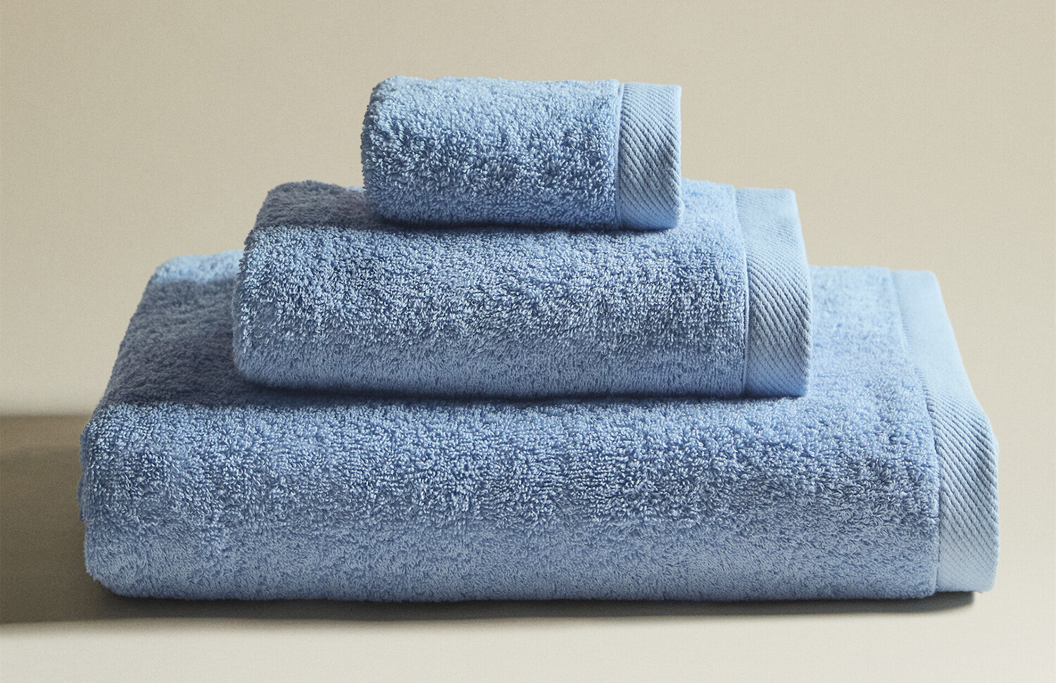 Полотенце Zara Home Cotton, синий — фото 2