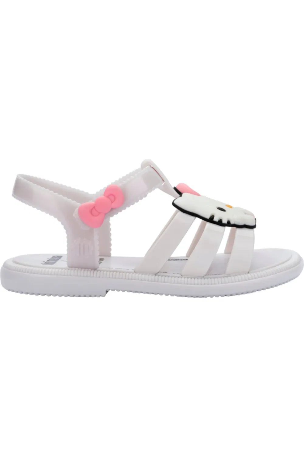 Сандалии детские с аппликацией Hello Kitty Hip Sandal Mini Melissa, белый/белый — фото 2