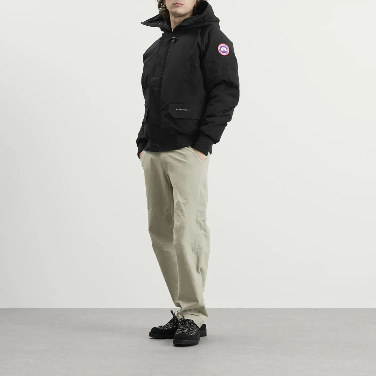Куртка-бомбер Chilliwack Classic Disc Canada Goose, Black — фото 4