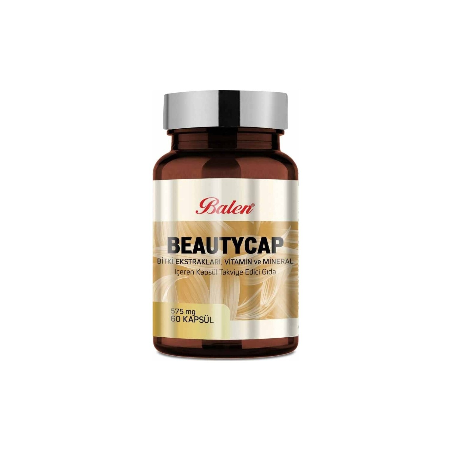 

Добавка Balen Beautycap 575 мг, 2 упаковки по 60 капсул