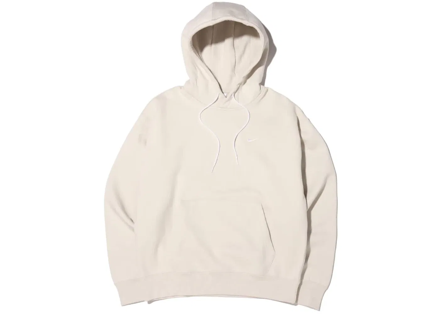 Мужская худи Nike Lab Solo Swoosh Fleece Hoodie Nike, Light Bone