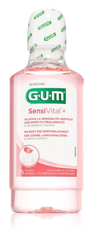 

Ополаскиватель для чувствительных зубов G.U.M SensiVital