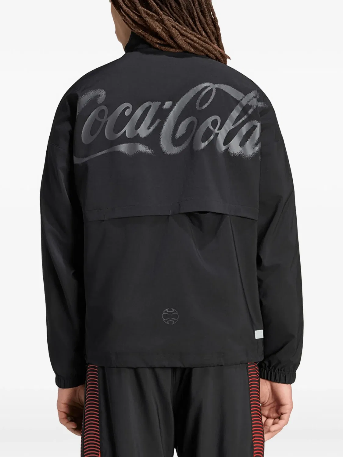 Спортивная куртка Teamgeist черная Adidas, черный — фото 3