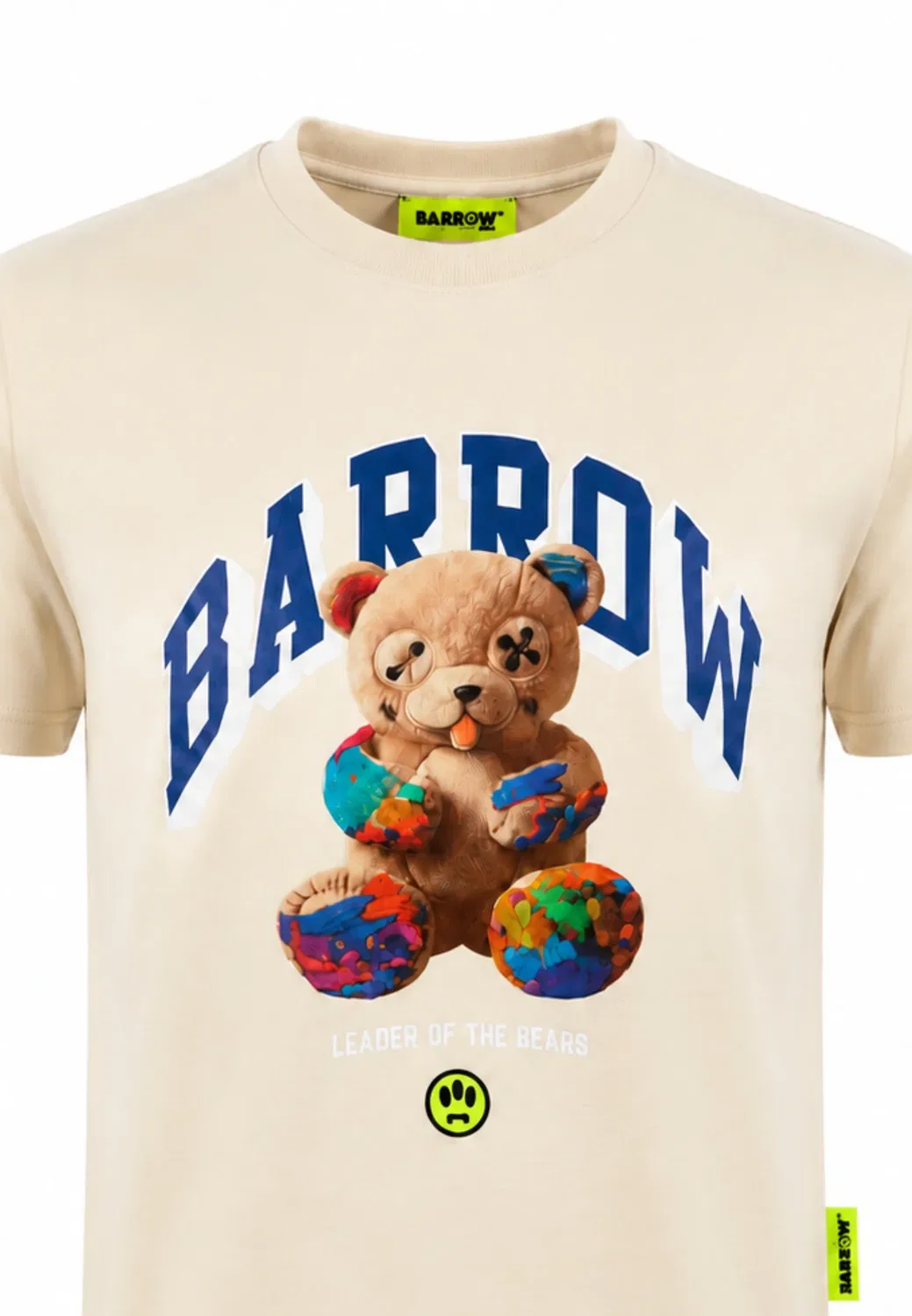 Футболка с принтом - print t-shirt Barrow, Off White — фото 3