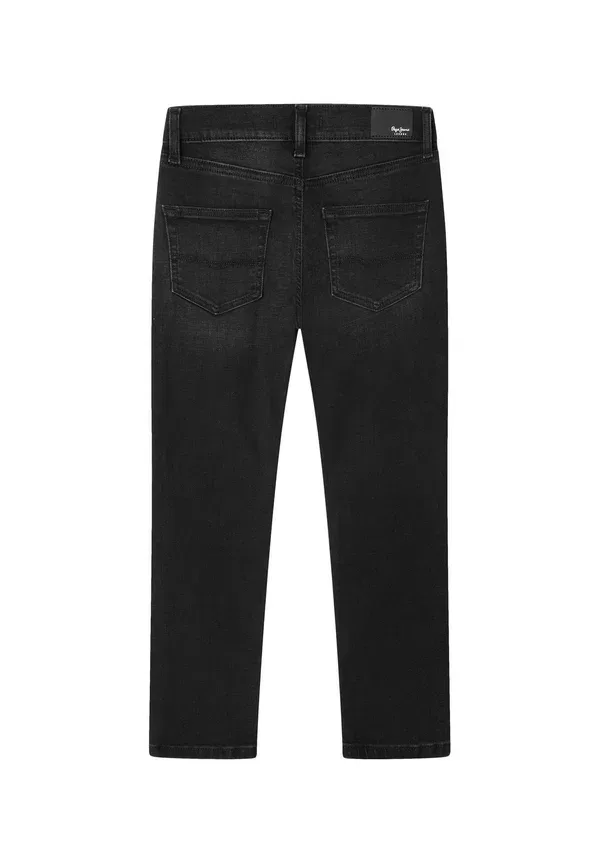 Брюки приталенные Finly Pepe Jeans, faded black wash, черный — фото 2