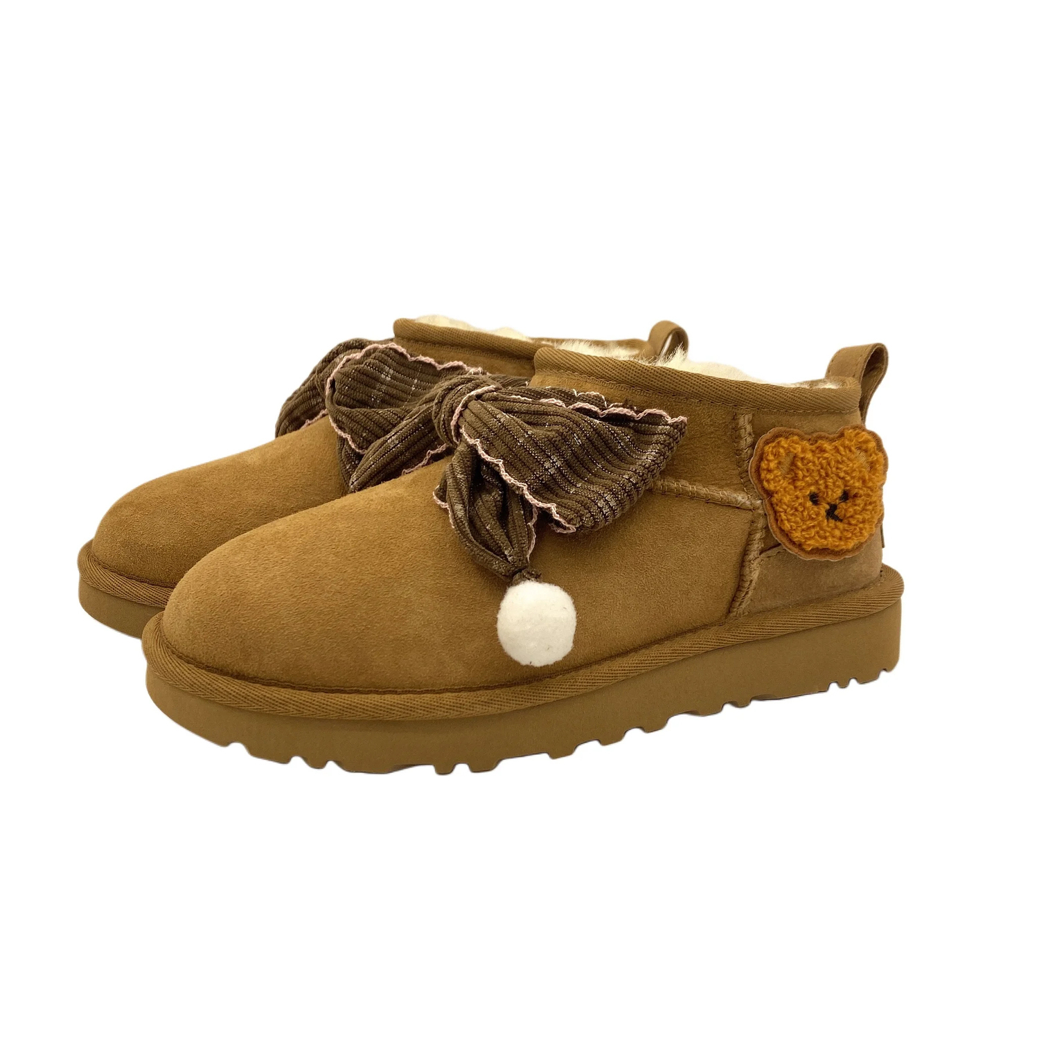 Ботинки зимние UGG Classic Ultra Mini, коричневый — фото 3