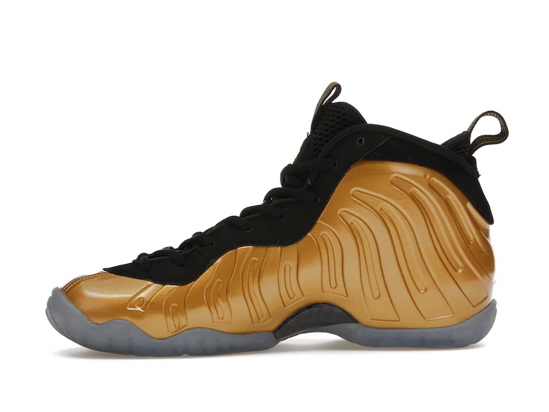 Детские кроссовки Lifestyle Nike Air Foamposite One, Metallic Gold/Black — фото 3