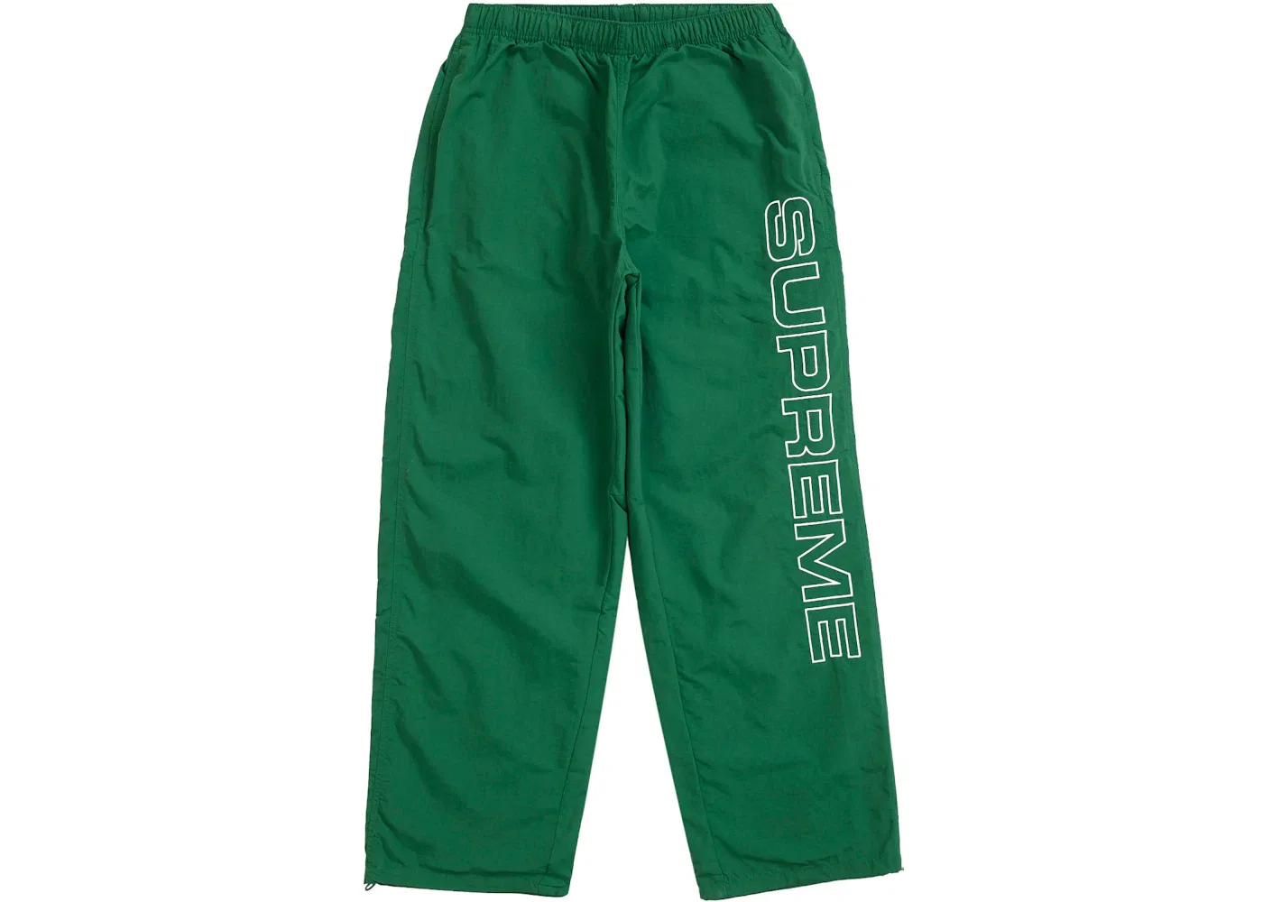 Мужские спортивные штаны с вышивкой Supreme Spellout, Dark Green