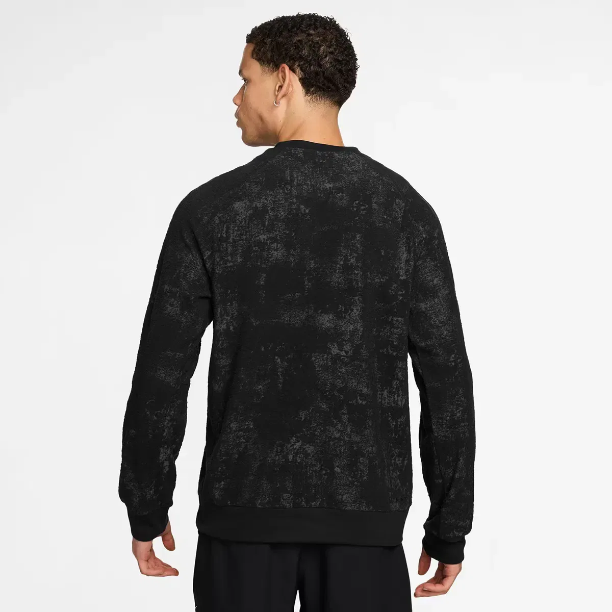 Мужская толстовка из полиэстера Nike, Negro — фото 2