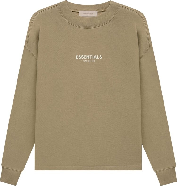 

Толстовка Fear of God Essentials Relaxed Crewneck 'Oak', зеленый