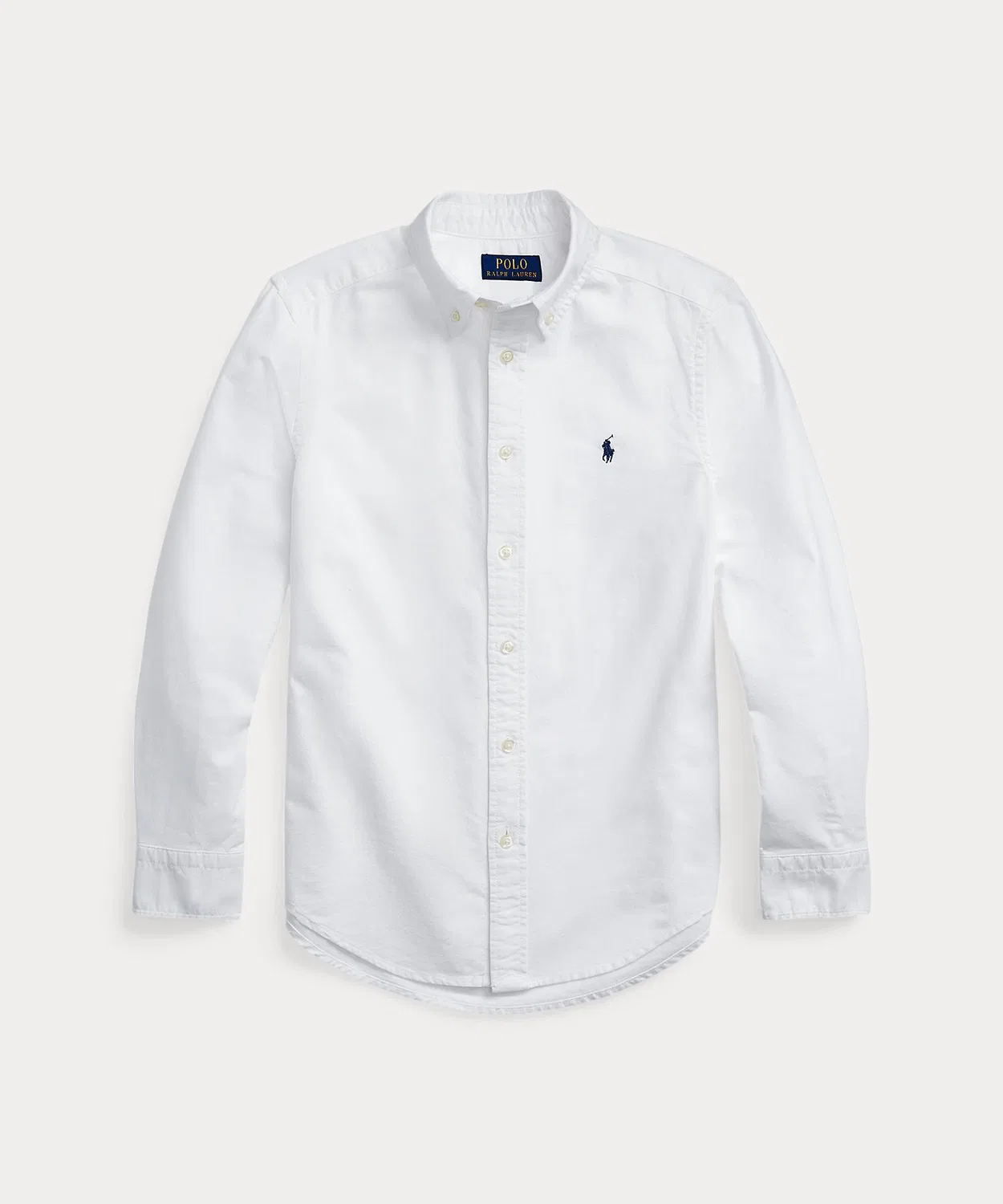 Детская рубашка с длинным рукавомPOLO RALPH LAUREN CHILDRENSWEAR, Белый — фото 2
