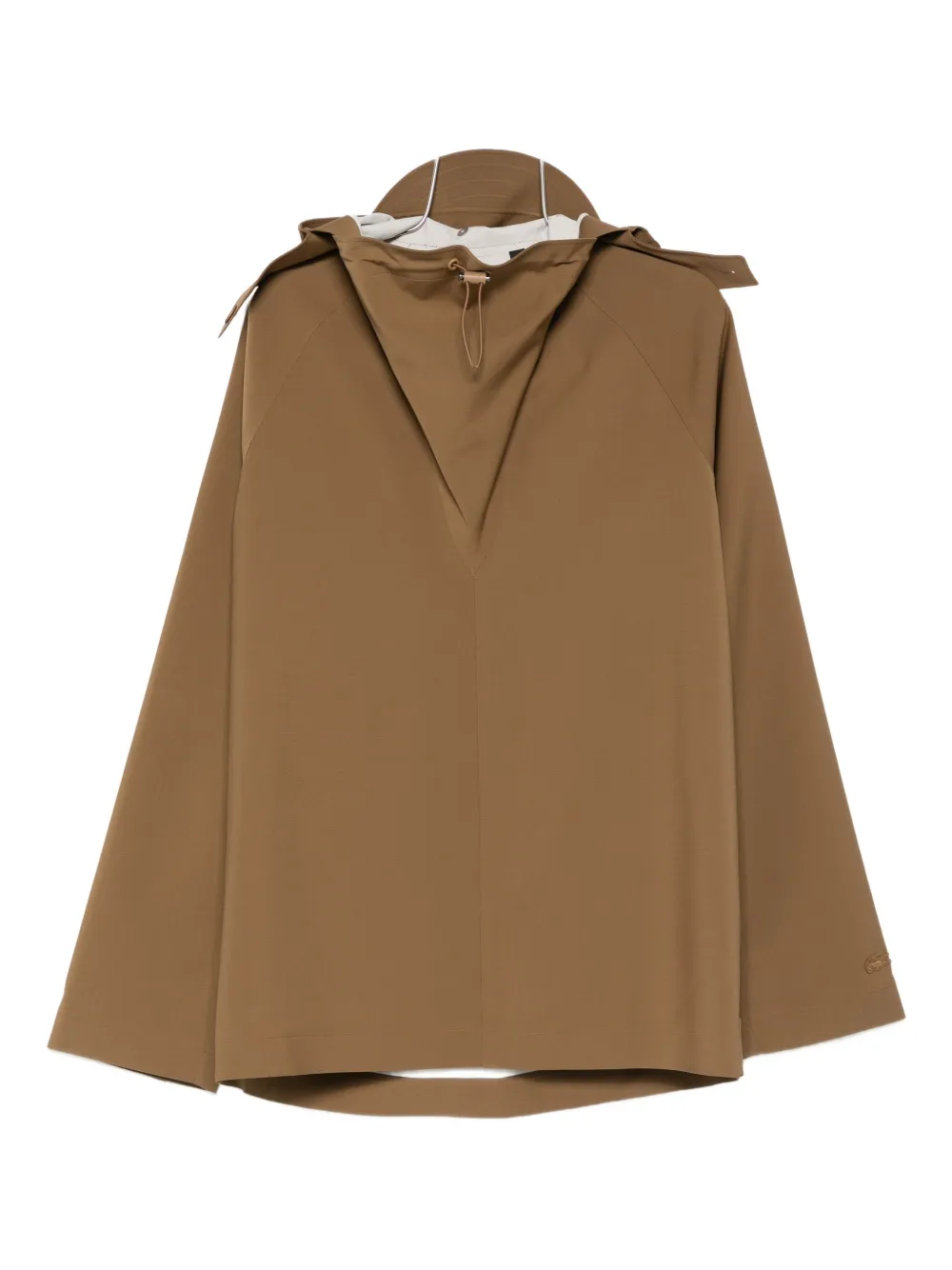 

Куртка с капюшоном Lacoste, коричневый