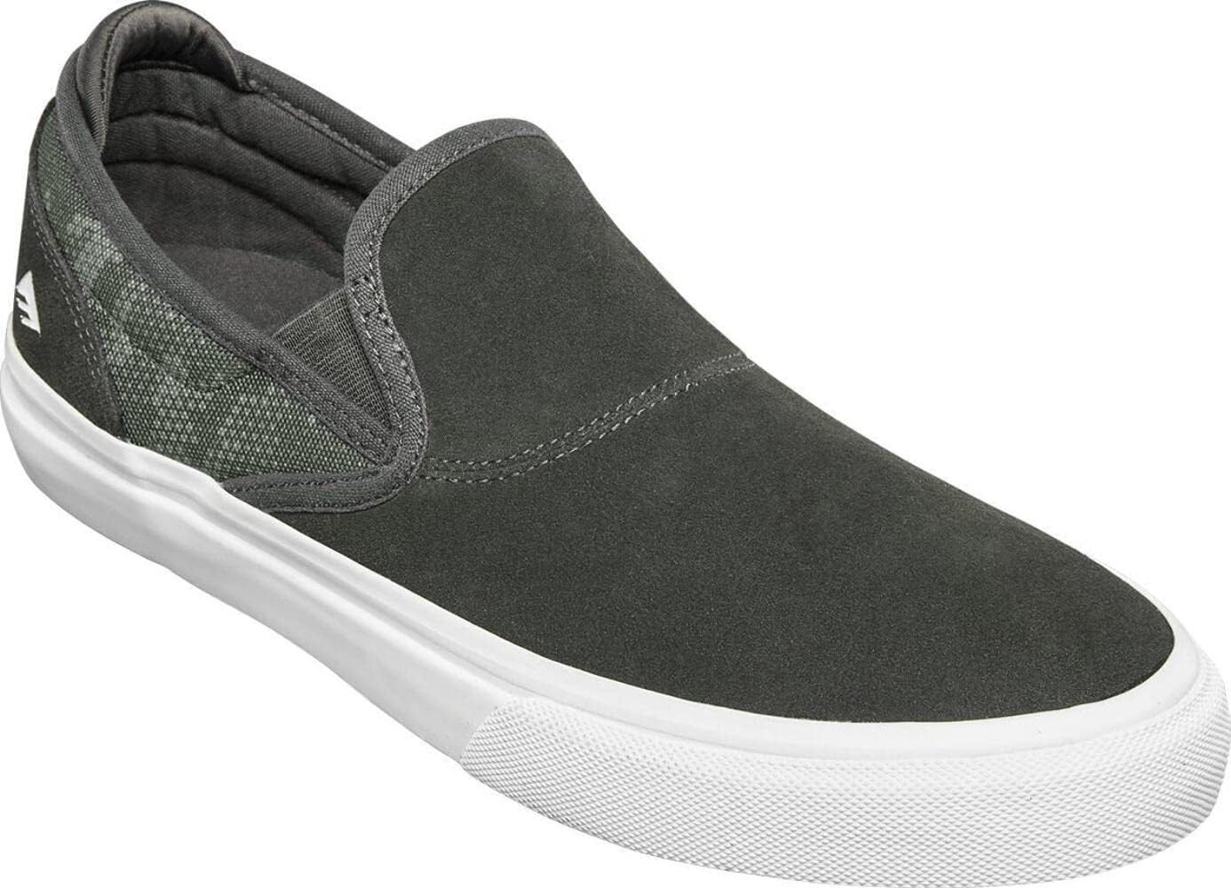 Слипоны Emerica Wino G6 - лучшие слипоны из доступных, удобный доступ к конькам, усиленная конструкция, амортизация, подходят для повседневной носки до 2025 года, Fatigue — фото 4