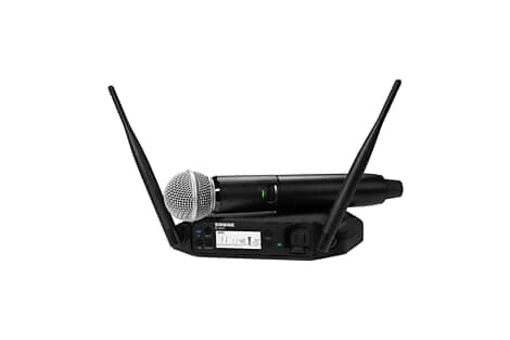 

Микрофон Shure GLXD24+/SM58 Digital Wireless Handheld Microphone System with SM58