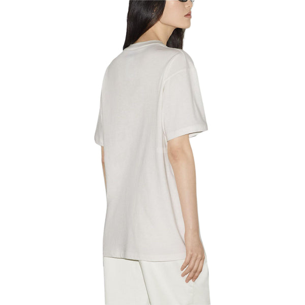Футболка Gucci cotton jersey printed t-shirt 'off white', с принтом, белый — фото 4