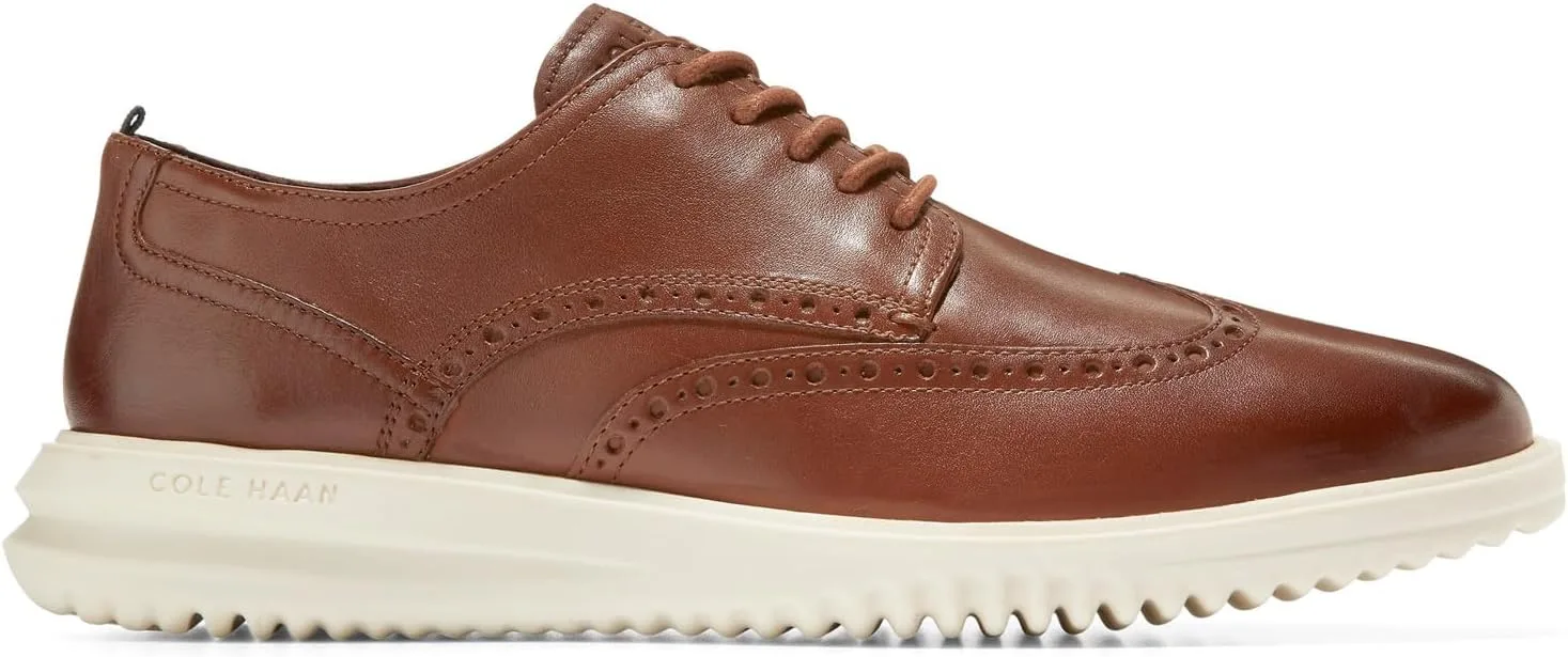 Оксфорды Cole Haan Grand+ Wingtip, слоновая кость — фото 2