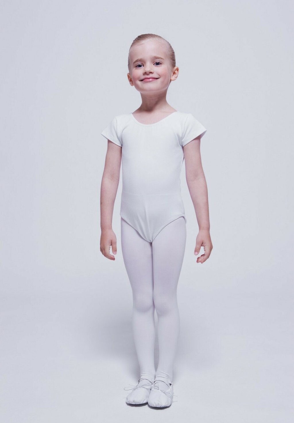 

Танцевальный купальник BALLETT TRIKOT SALLY KURZARM Tanzmuster, цвет weiß