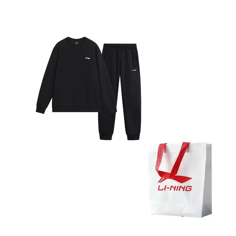 

Комплекты толстовок Li Ning унисекс, утепленные, черный