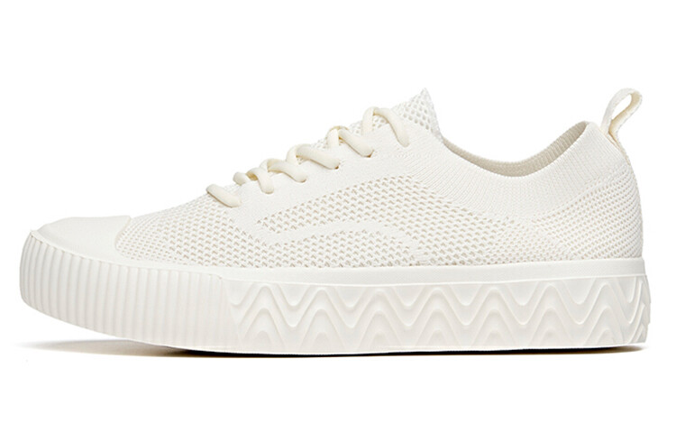 

Кроссовки ANTA Skateboard Shoes Women's Low-Top Ivory White