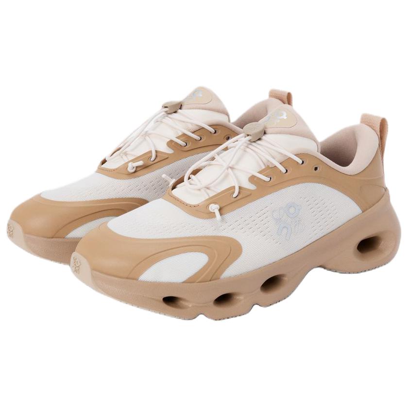 On Running, Collaboration Cloudsolo Low top повседневные туфли Women's LOEWE, бежевый/коричневый — фото 4