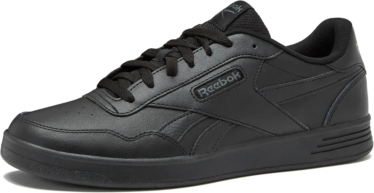 

Мужские кроссовки Reebok Court Advance - повседневные теннисные туфли, размеры с 6 по 15, черный/серый
