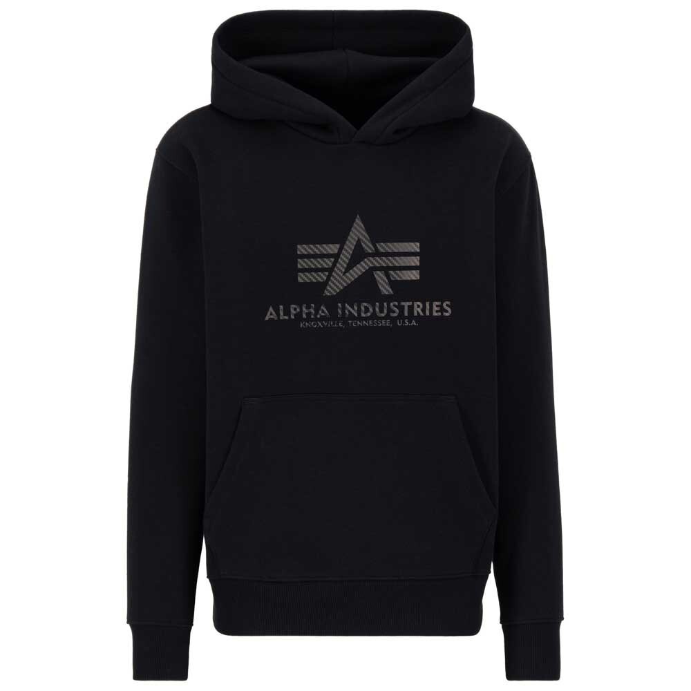 

Худи Alpha Industries Basic Carbon, черный