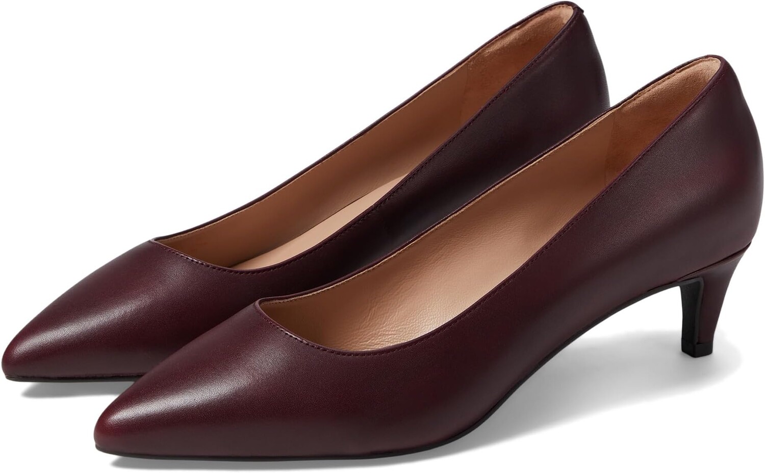 

Туфли Cole Haan Vandam Pump 45 mm, цвет Bloodstone Suede Waterproof