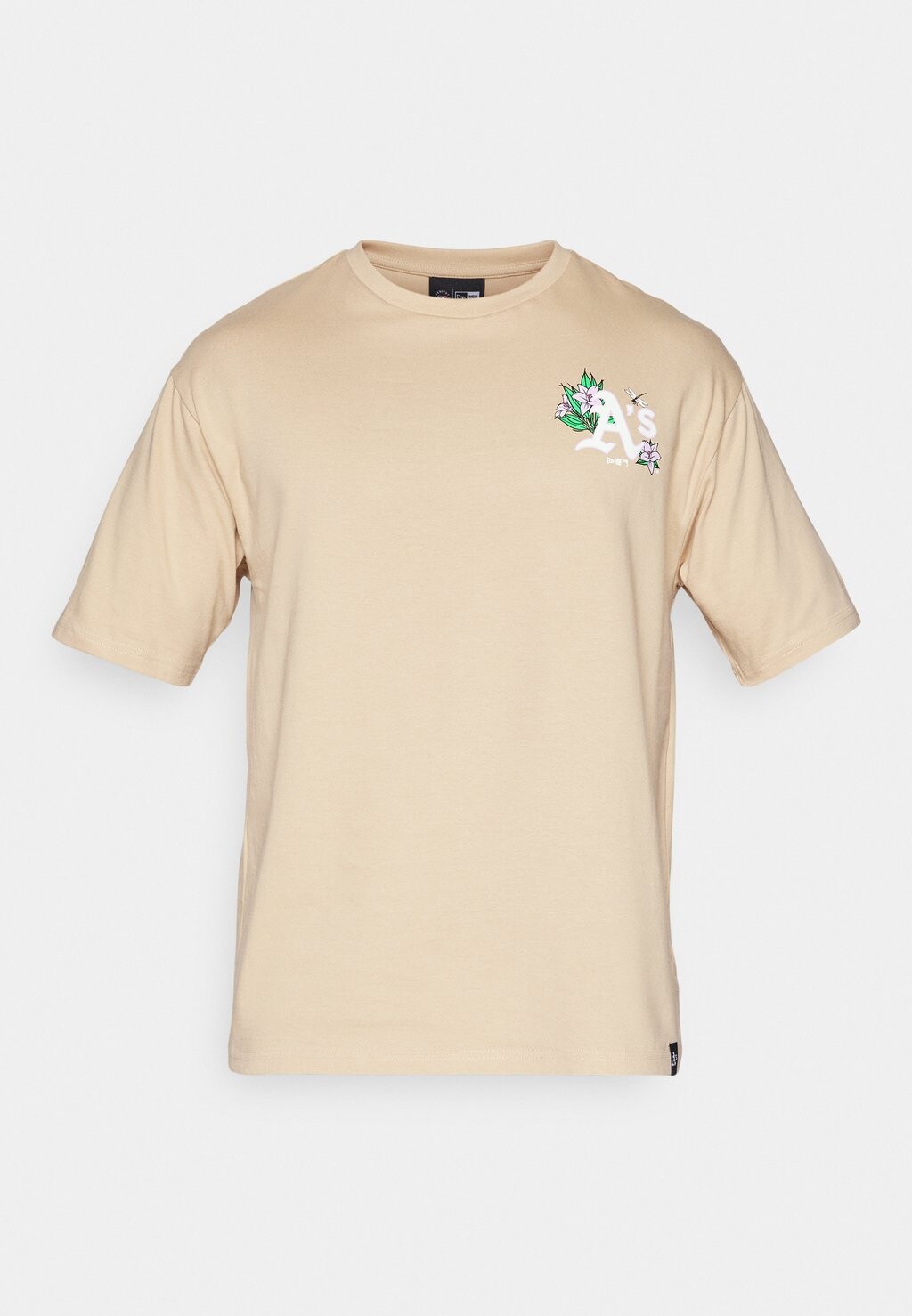 

Клубная одежда Mlb Oakland Athletics Floral Graphic Tee New Era, кремовый