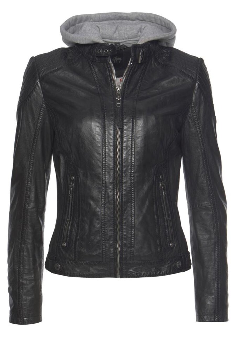 

Кожаная куртка Gipsy by Mauritius Between-Season Jacket, черный