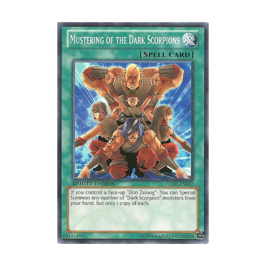 

CCG Сбор Темных Скорпионов (Обычный), Yu-Gi-Oh - Gold Series 5 - Singles
