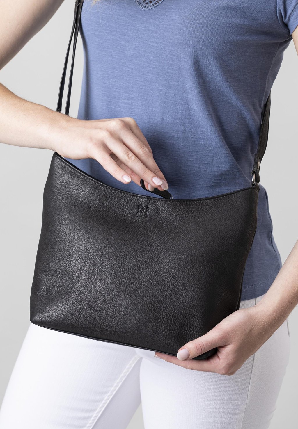 

Сумка через плечо GRASMERE - Across body bag Lakeland Leather, черный