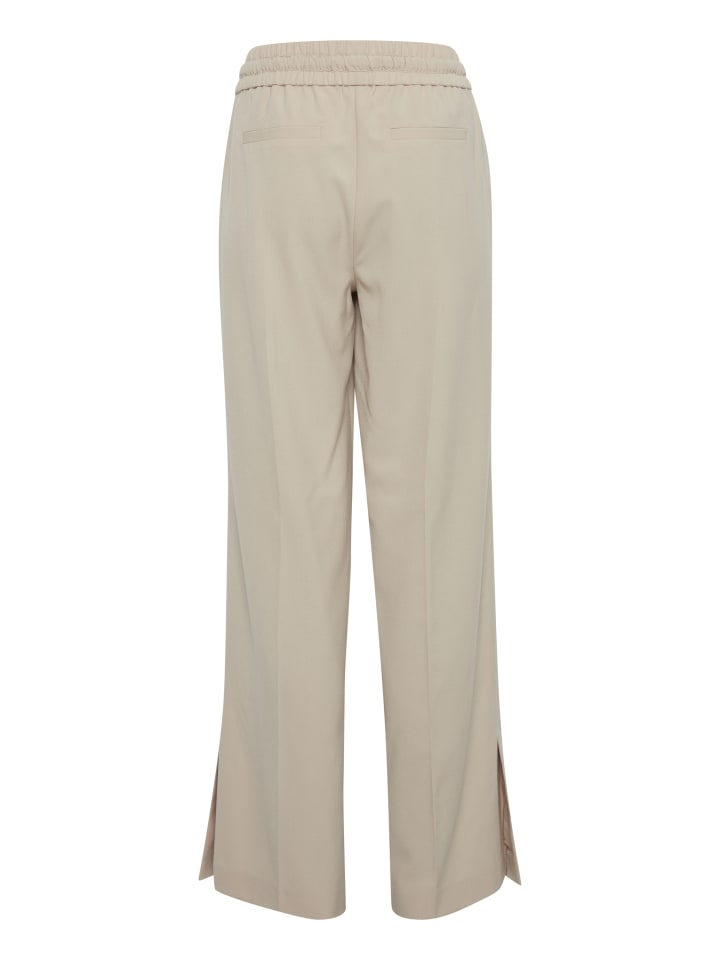 

B. young Брюки BYDANTA с разрезом - плотная ткань, стандартный крой, цвет "Цемент"