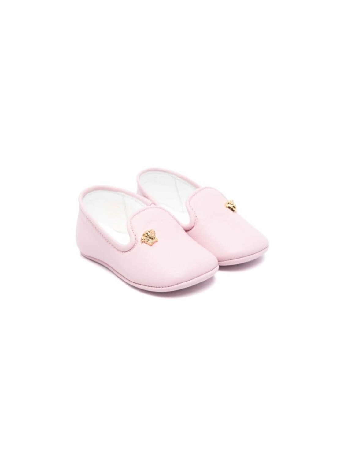 

Versace Kids балетки с декором Medusa Head, розовый