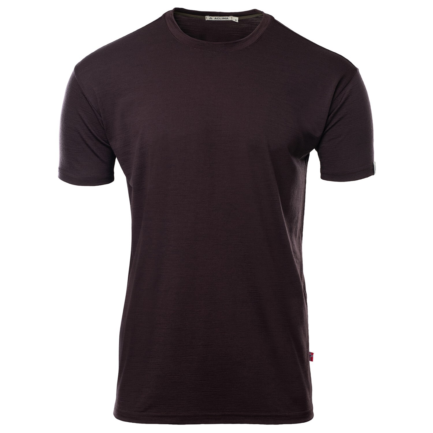 

Рубашка из мериноса Aclima Lightwool 180 Classic Tee, цвет Chocolate Plum