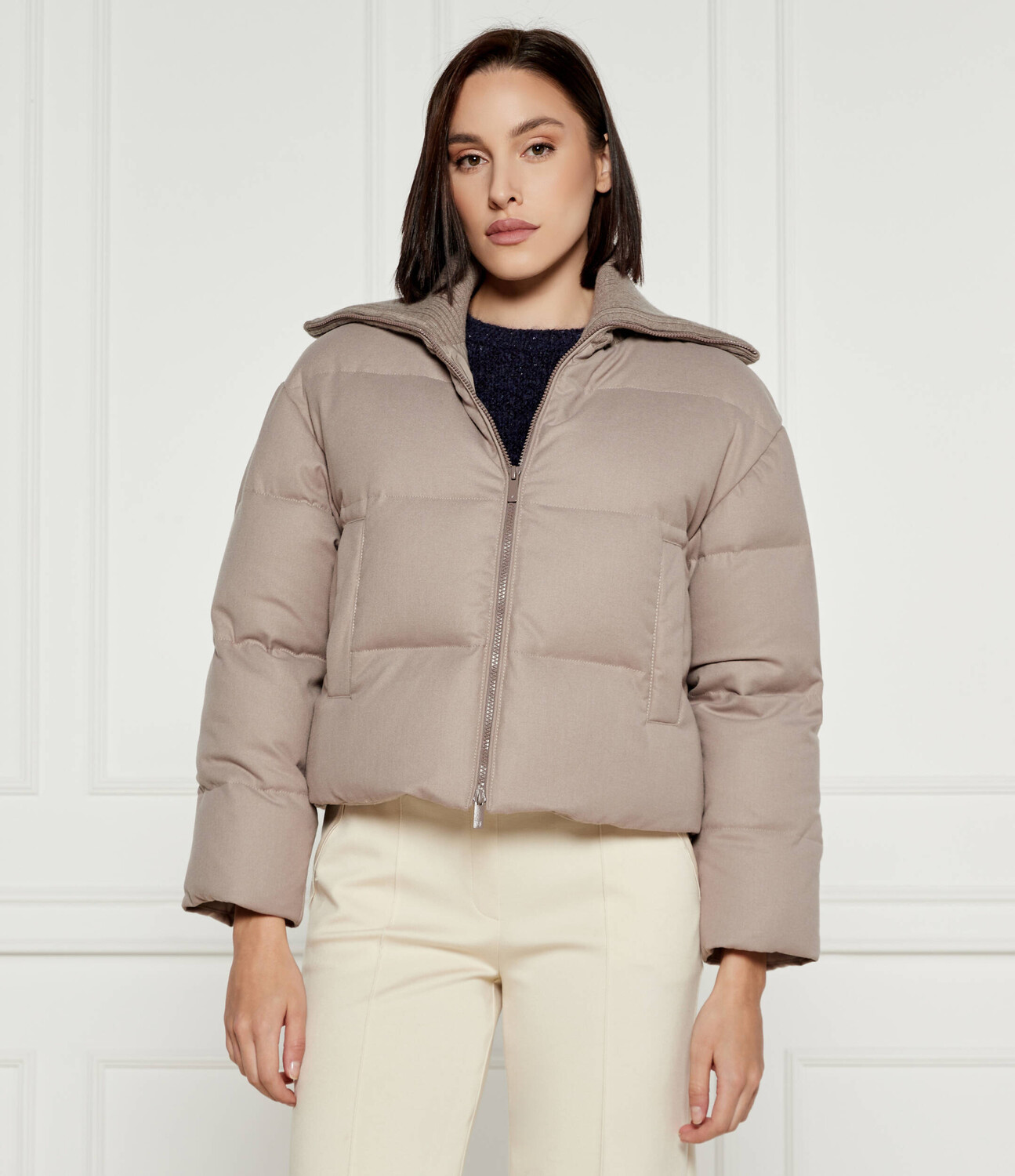 

Куртка Marella SPORT Regular Fit, бежевый