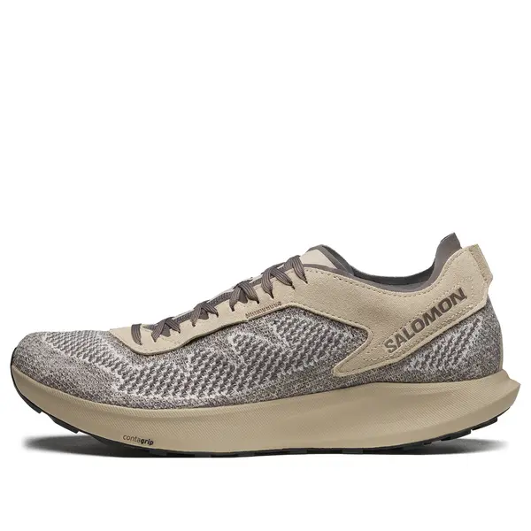 

Кроссовки pulsar prg knit 'gray brown' 473007 Salomon, серый